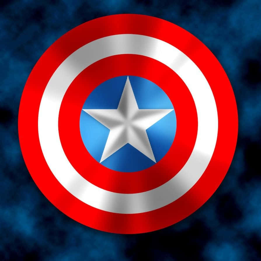 The Iconic Captain America Logo Wallpaper