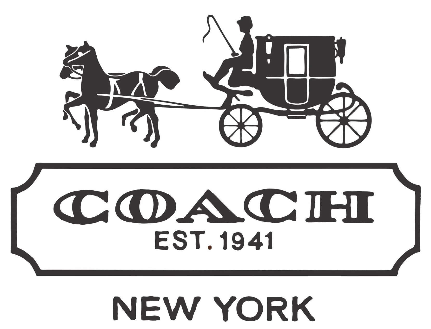 The Iconic Coach Logo Wallpaper