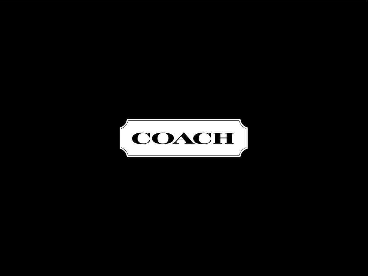 The Iconic Coach Logo Wallpaper