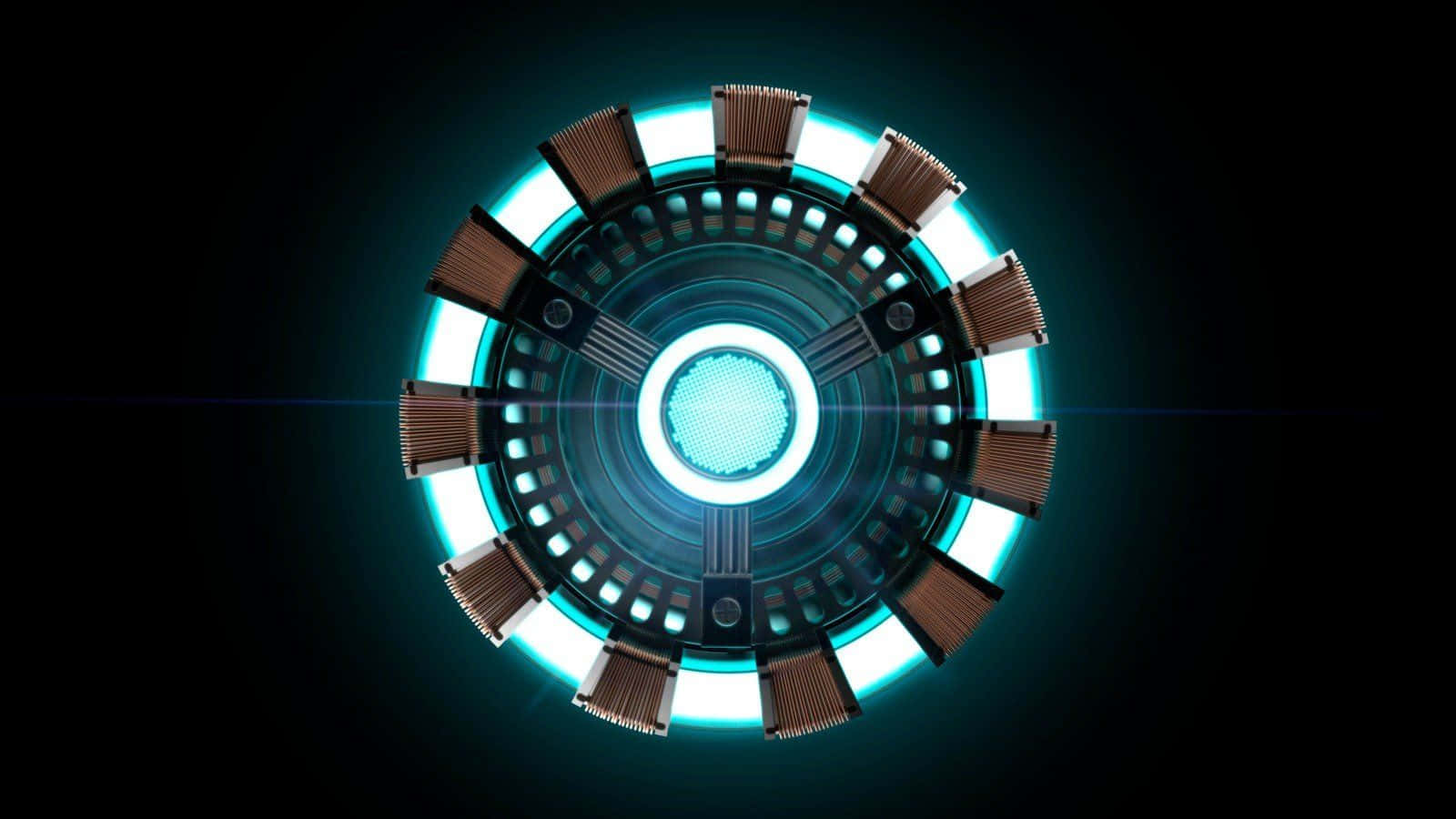 The Iconic Iron Man Arc Reactor Wallpaper