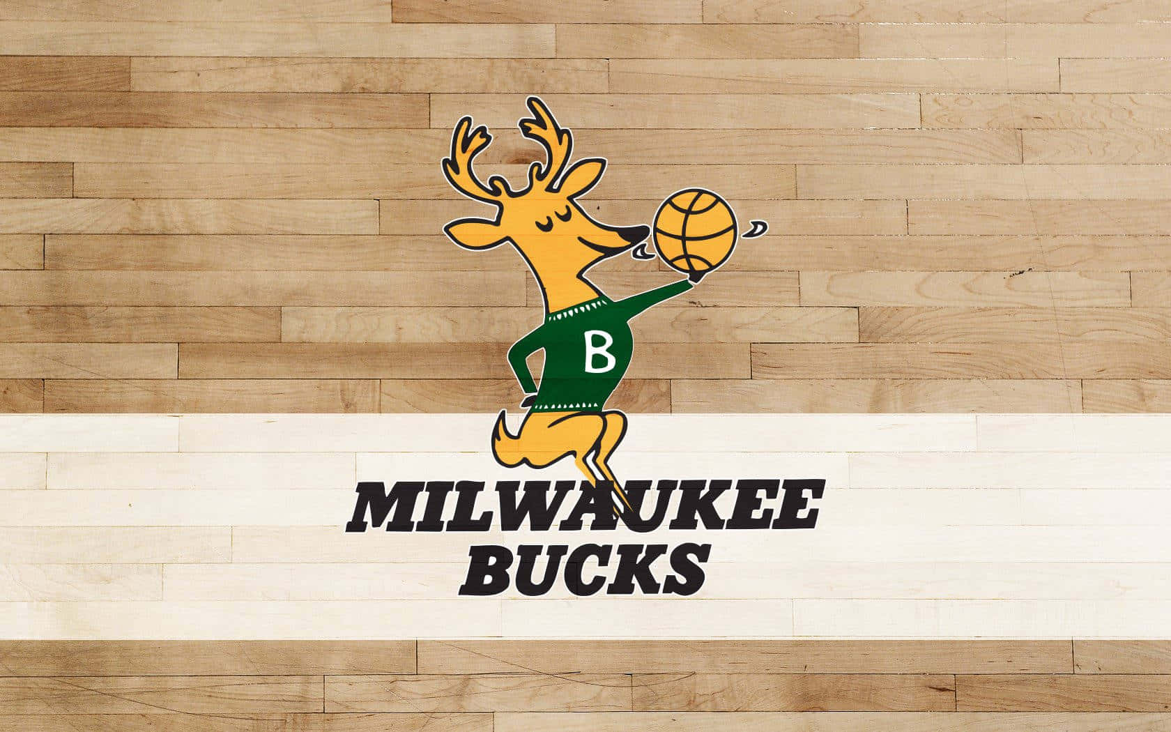 The Iconic Milwaukee Bucks Logo Wallpaper