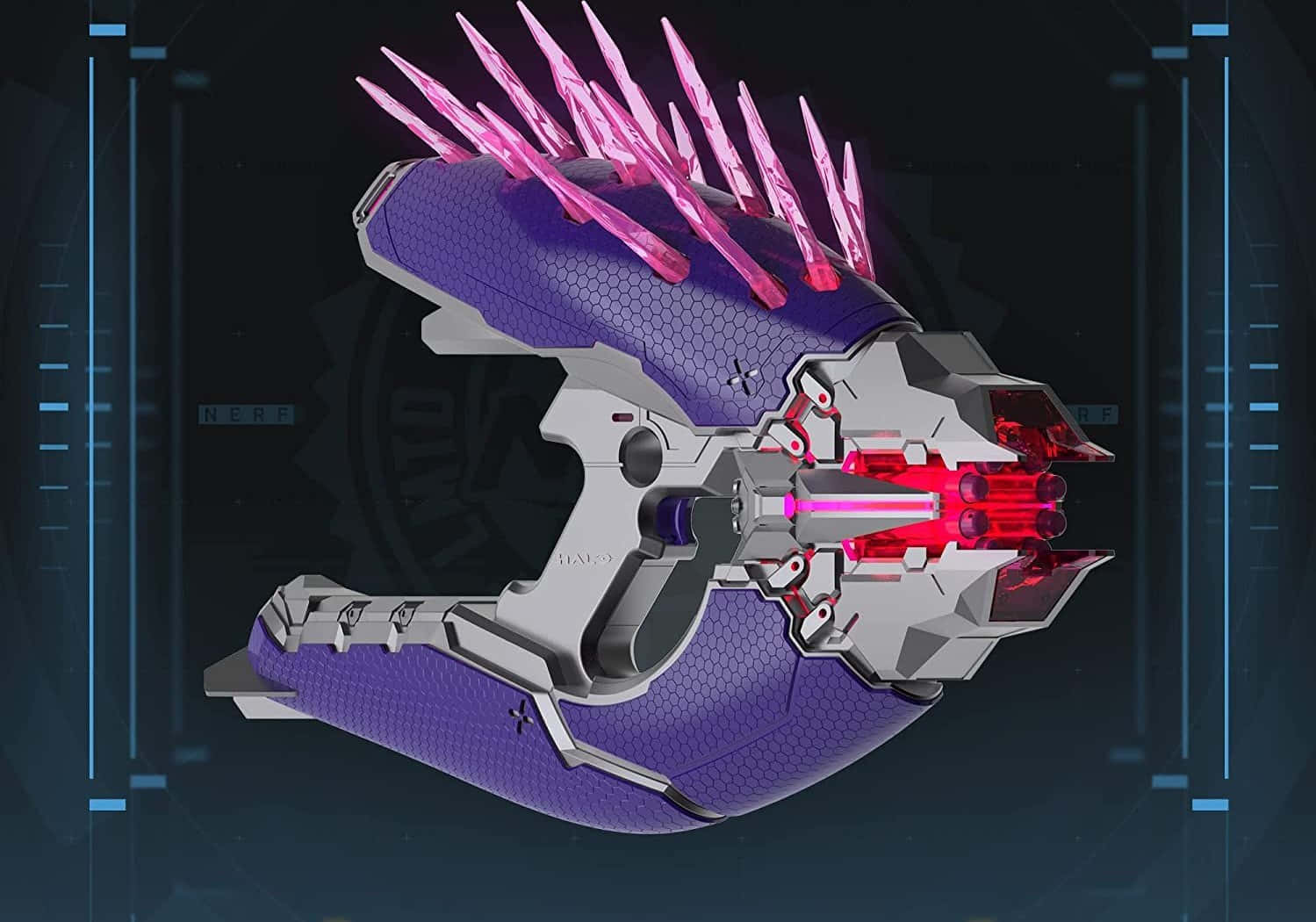 The Iconic Needler From The Popular Halo Video Game Series Wallpaper