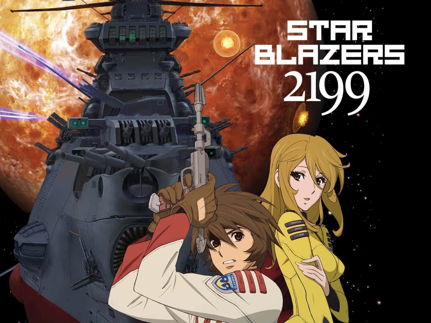 The Iconic Space Battleship Yamato Wallpaper