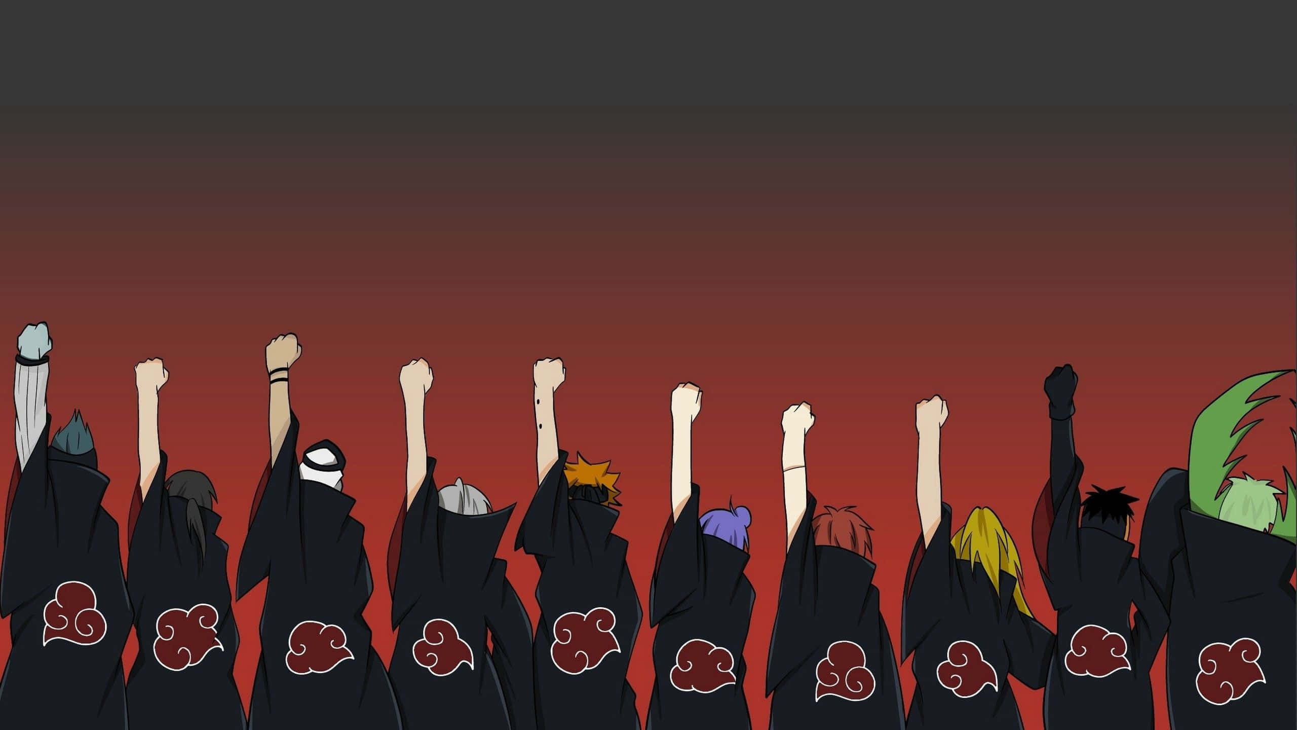 The Iconic Symbol Of Akatsuki Wallpaper