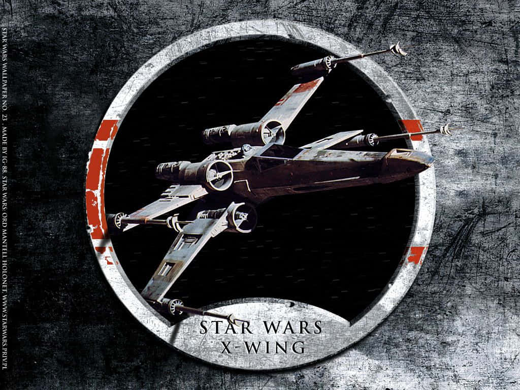 The Iconic X-wing Starfighter From The Star Wars Franchise Wallpaper