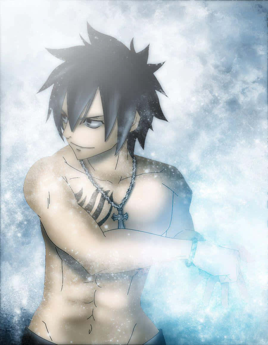 The Icy Charm Of Gray Fullbuster Wallpaper