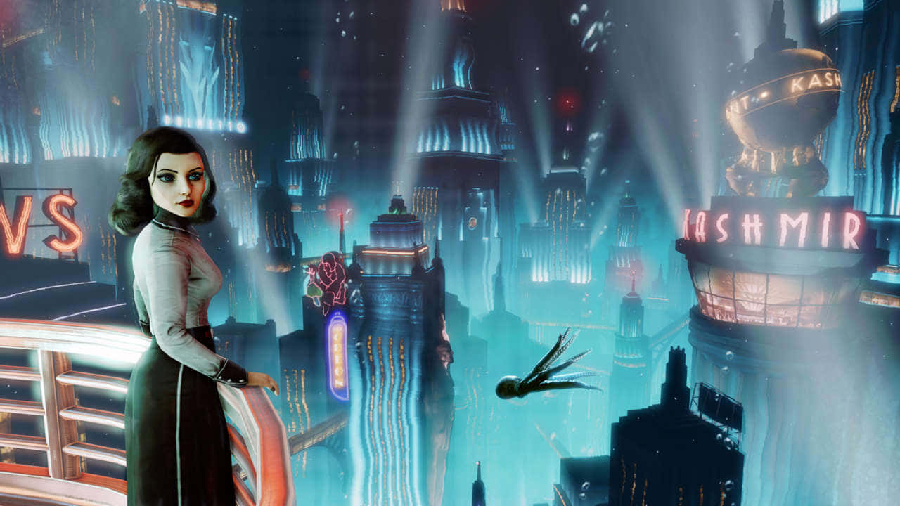 The Intriguing World Of Bioshock Characters Wallpaper