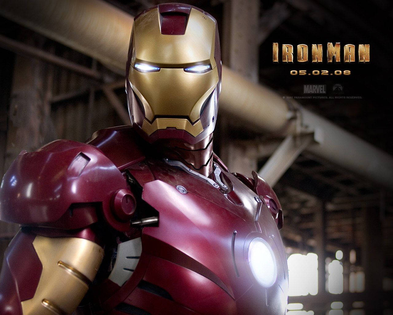 The Iron Man Mark 3 Suit Is The Pinnacle Of Superhero Technology Wallpaper