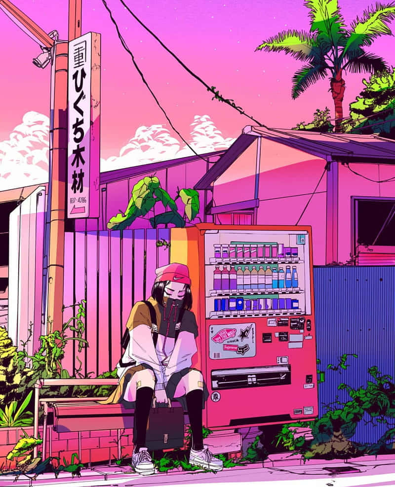 “the Japanese Anime Aesthetic” Wallpaper