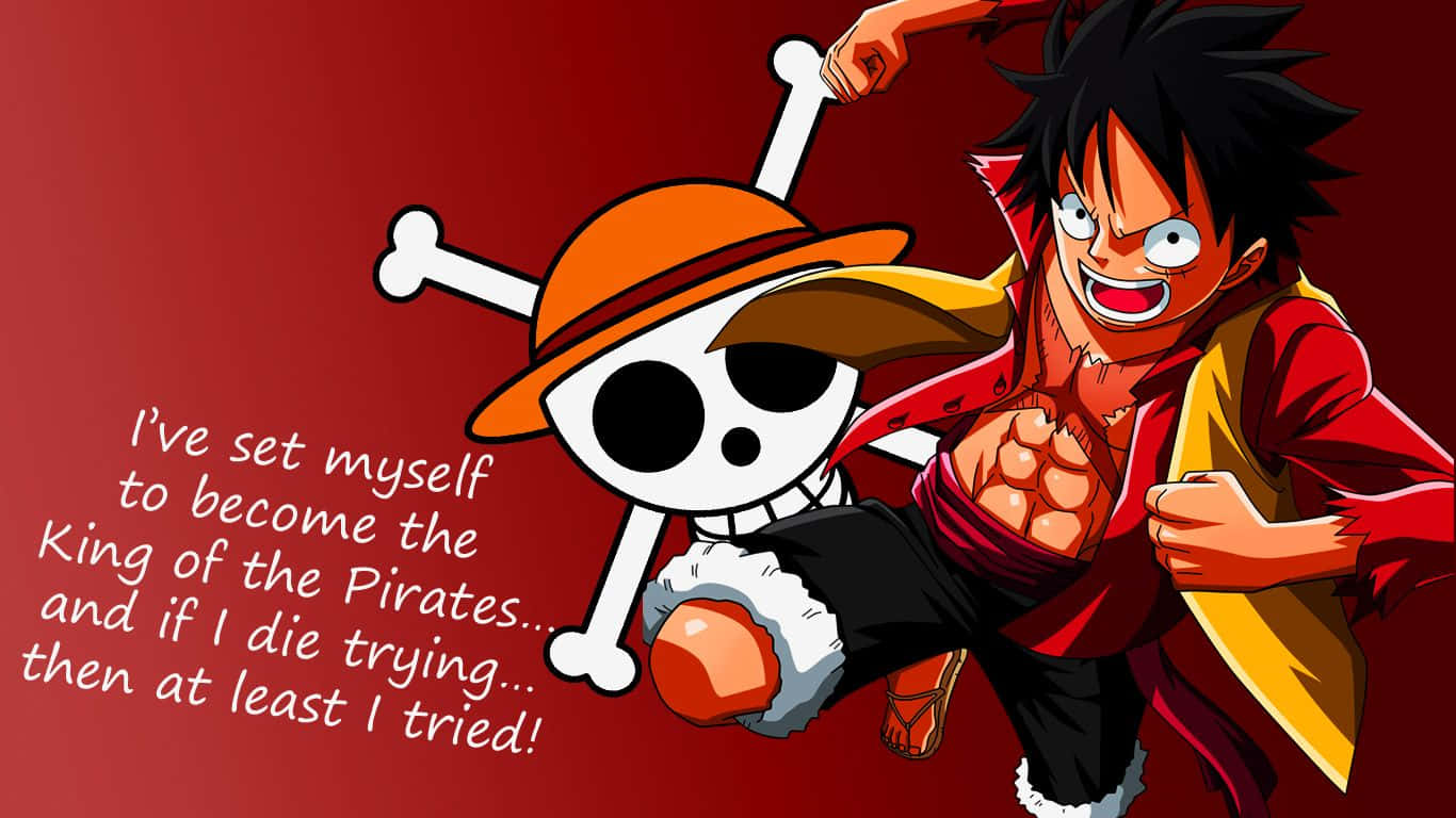 The King Of The Pirates - Cool Luffy Wallpaper