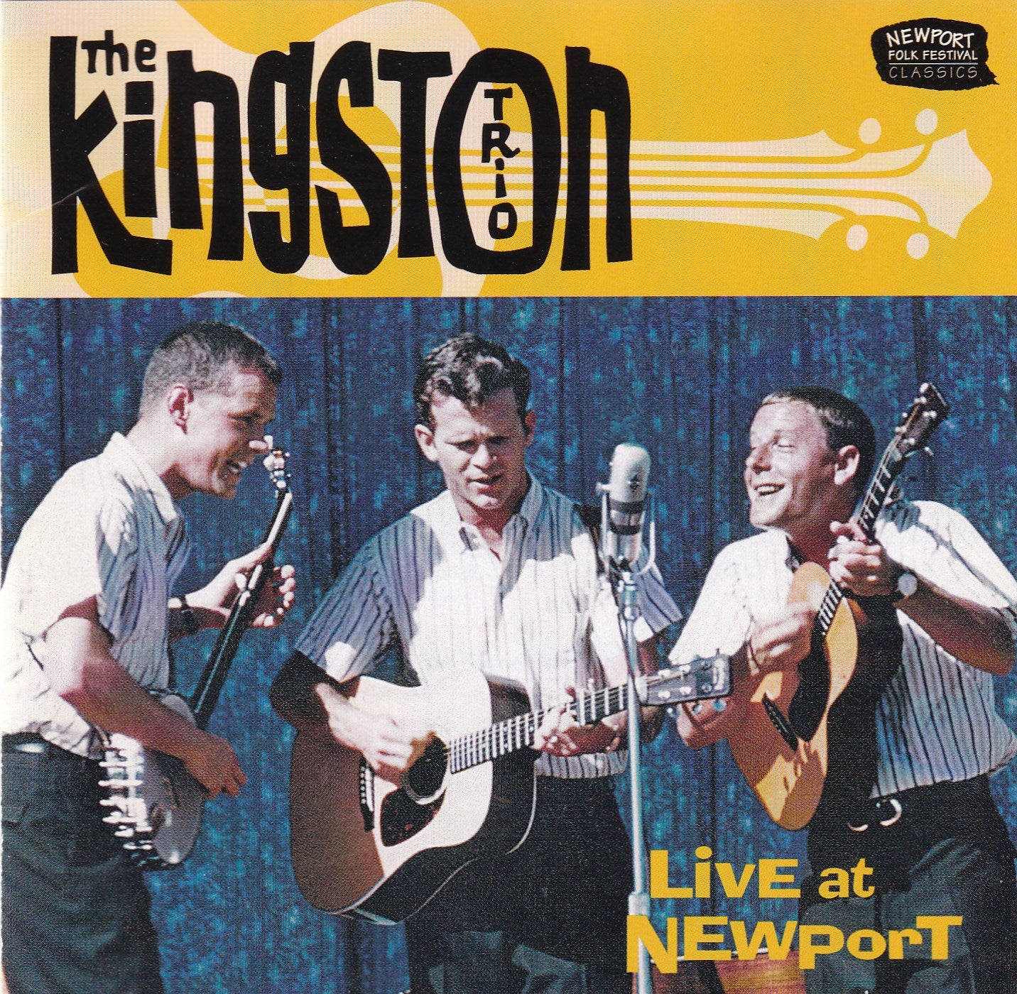 The Kingston Trio Live Performance At Newport Wallpaper