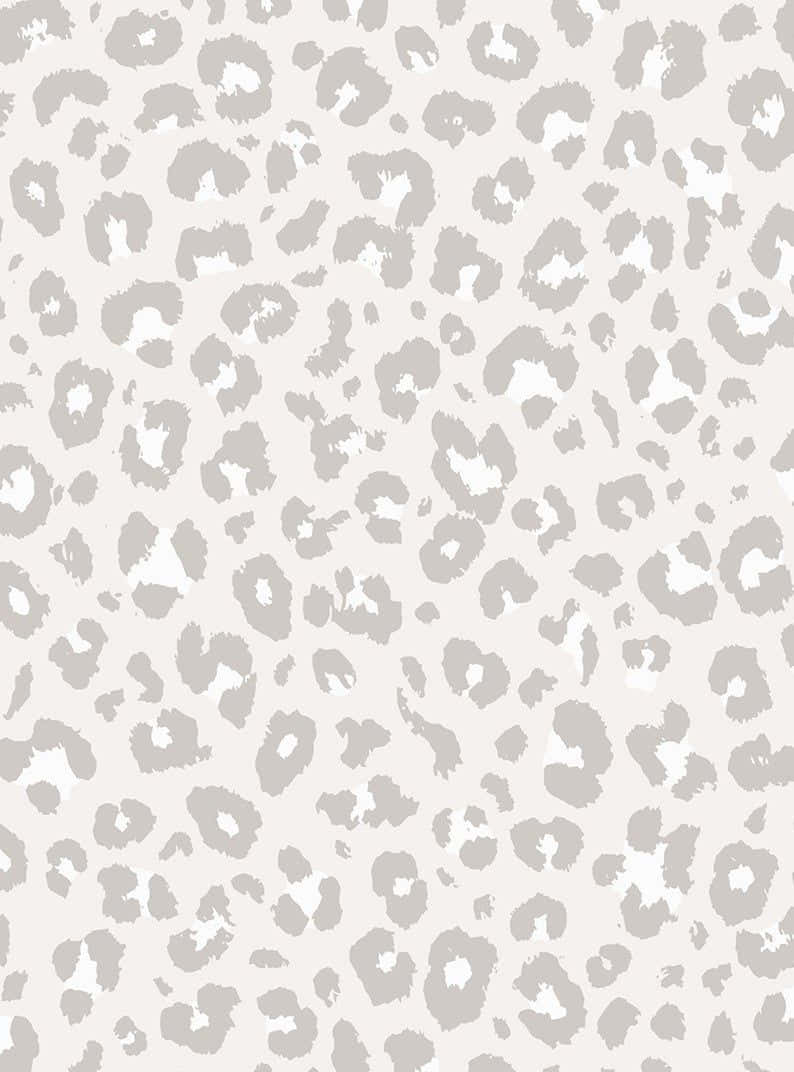 The Lavish Charm Of Cute Cheetah Print Pattern Wallpaper