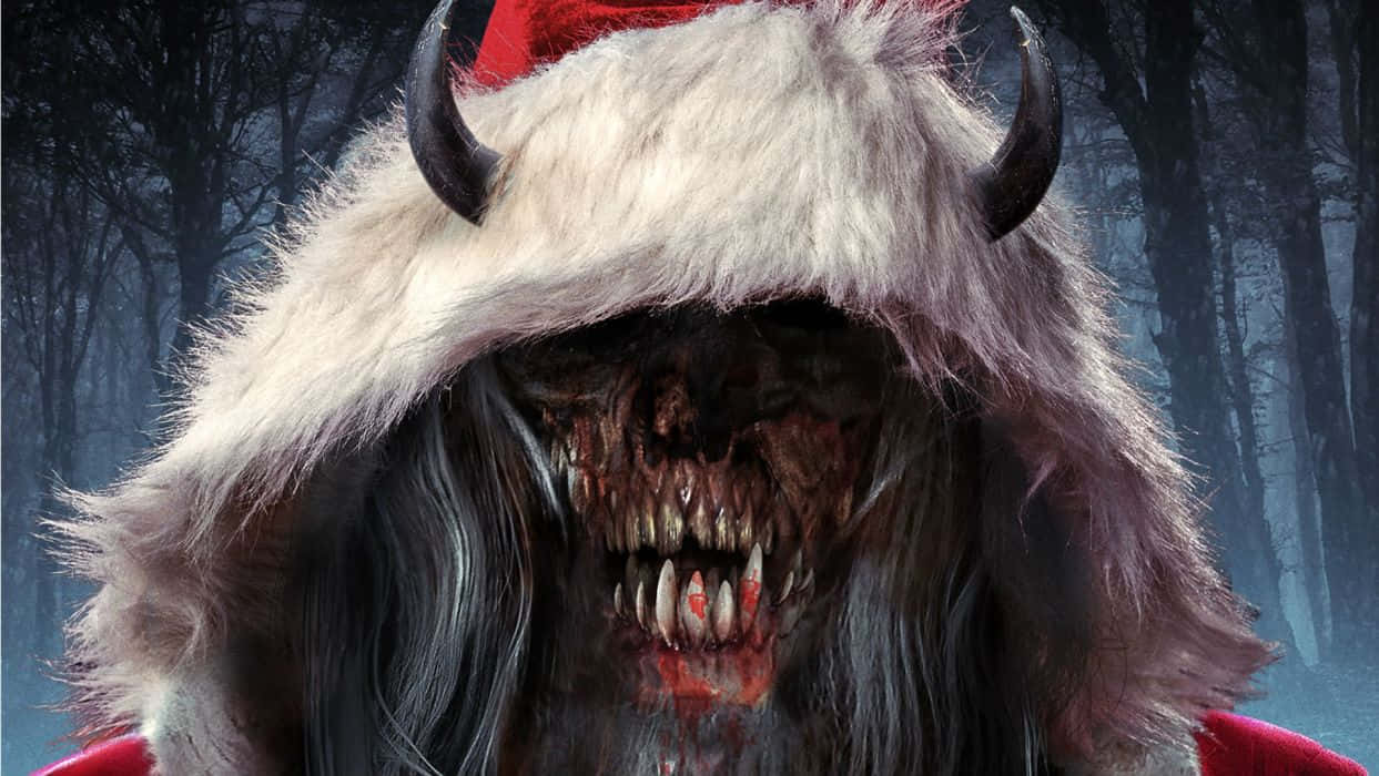 The Legendary Figure Krampus Unleashed Wallpaper