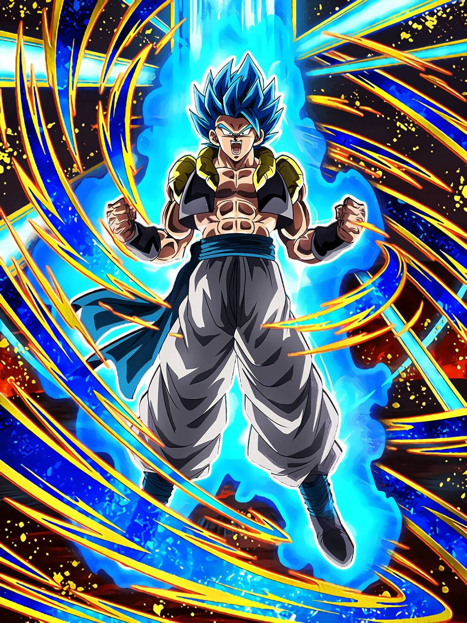 The Legendary Gogeta Blue Wallpaper