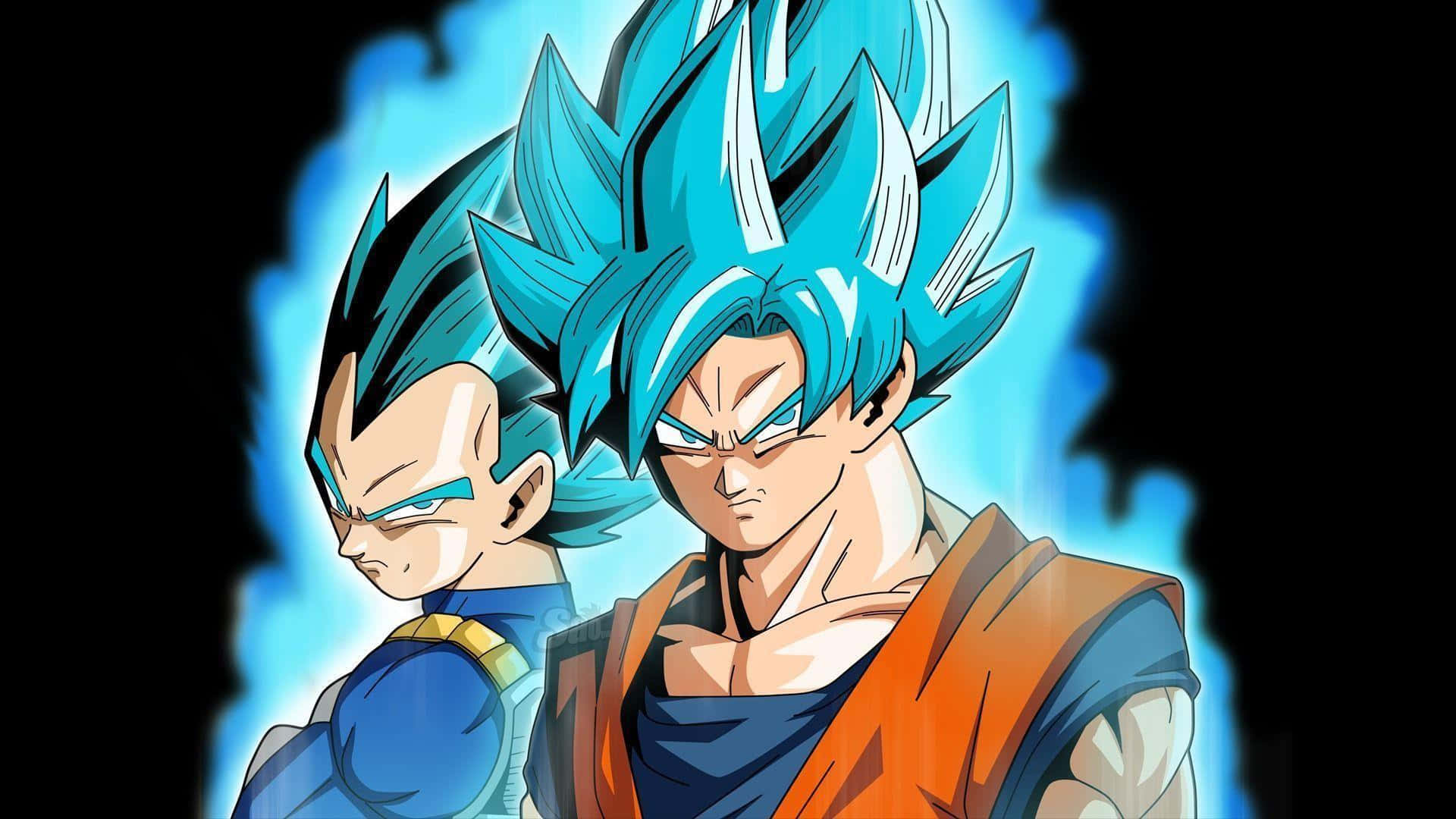 The Legendary Power Of Super Saiyan Blue Wallpaper