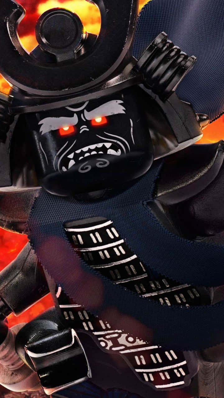 The Lego Ninjago Movie Garmadon In Samurai Outfit Wallpaper