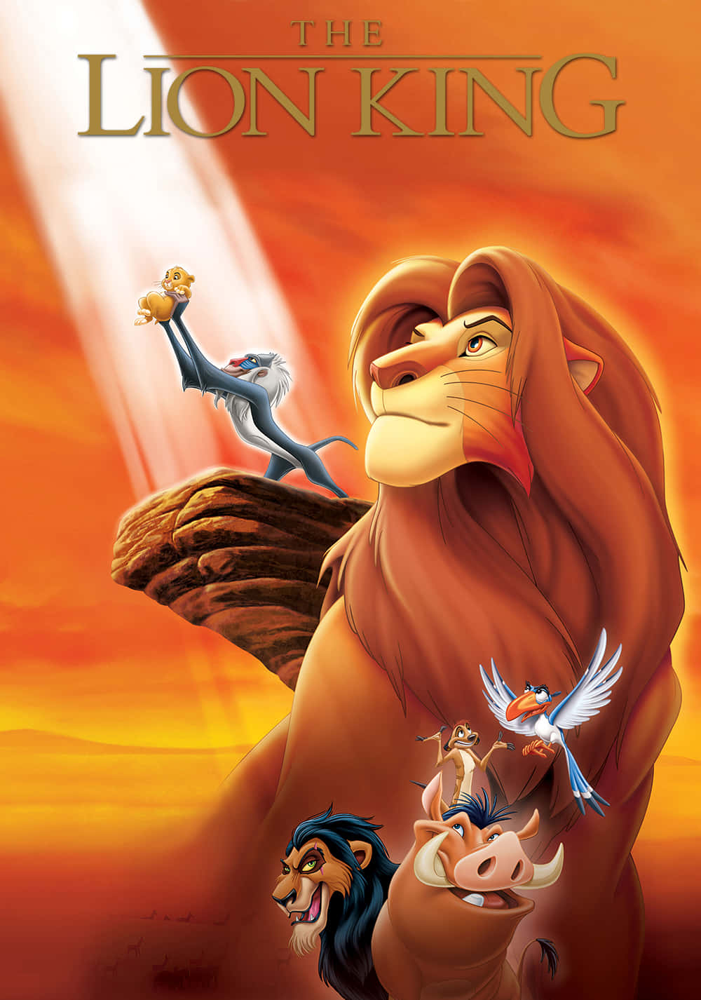 The Lion King Movie Poster Wallpaper