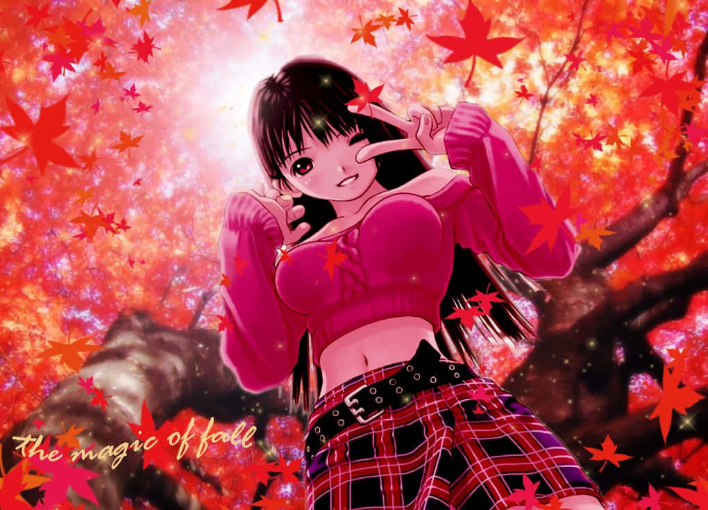 The Magic Of Fall Anime Wallpaper