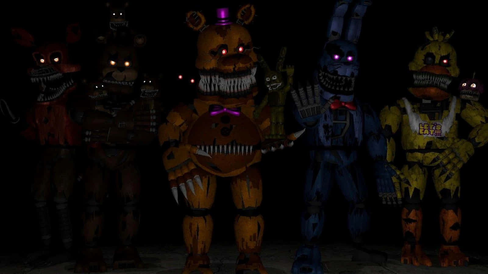 The Magical World Of Animatronics Brought To Life Wallpaper