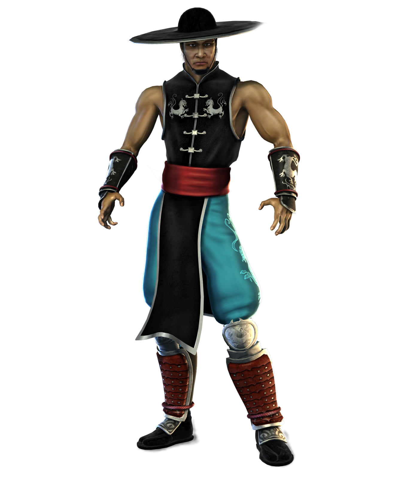 The Master Of The Razor Hat - Kung Lao In Mortal Kombat Wallpaper