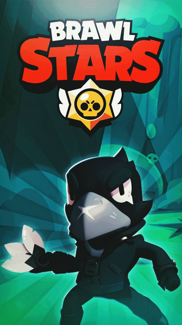 The Menacing Crow From Brawl Stars Wallpaper