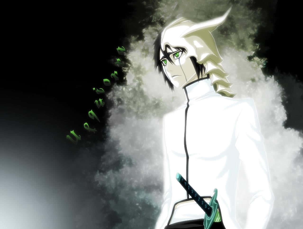 The Menacing Ulquiorra Cifer From The Anime Series 