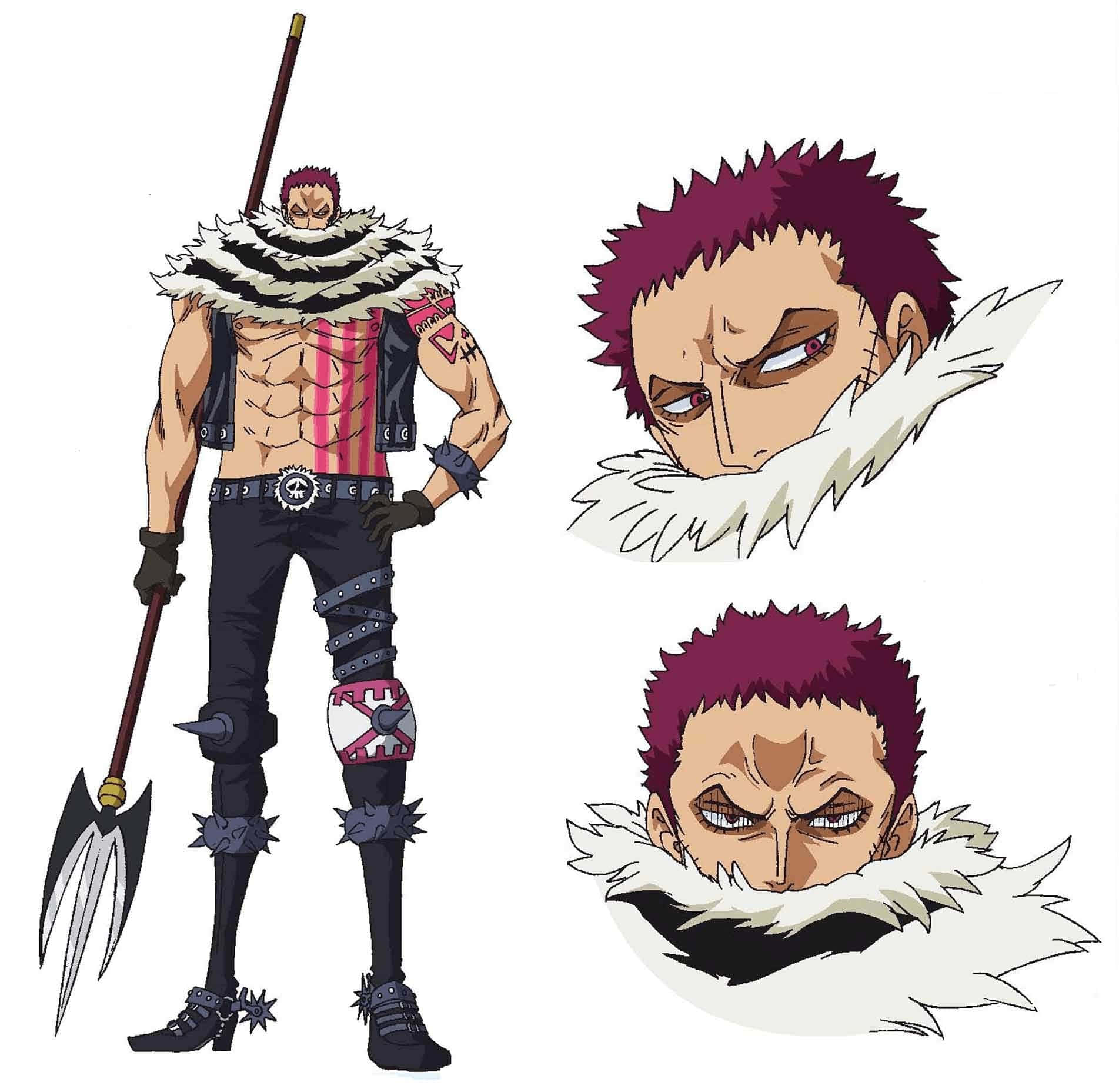 The Mighty Charlotte Katakuri In Action Wallpaper