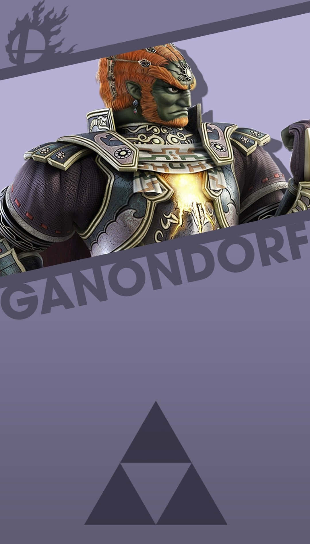 The Mighty Ganondorf From The Legend Of Zelda Series Wallpaper