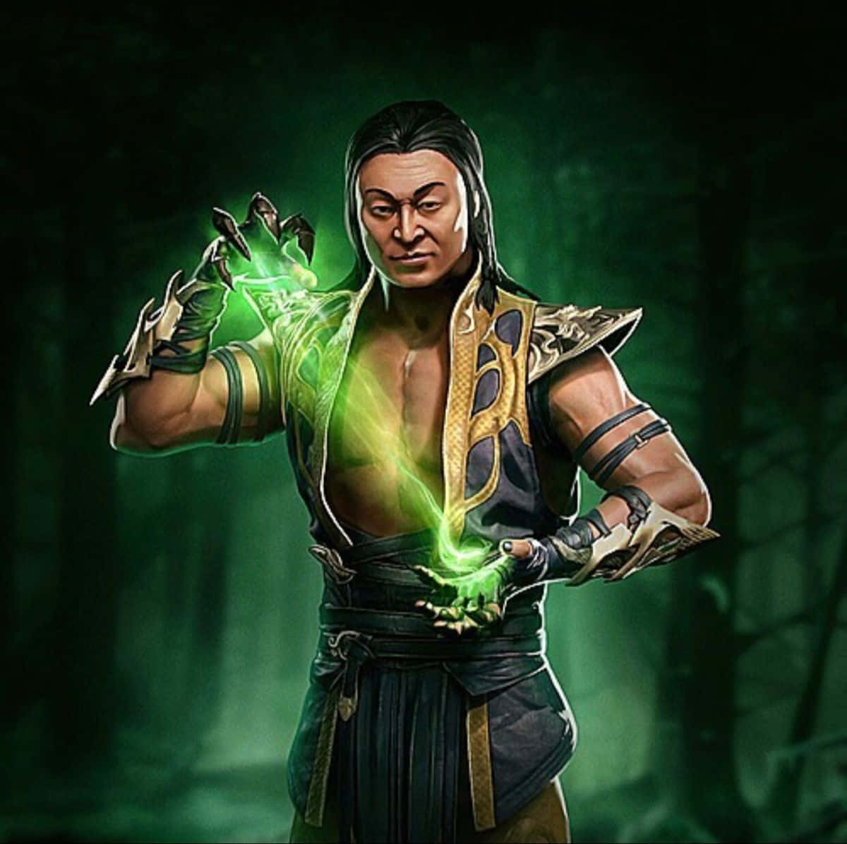 The Mighty Shapeshifter Shang Tsung Of Mortal Kombat Wallpaper