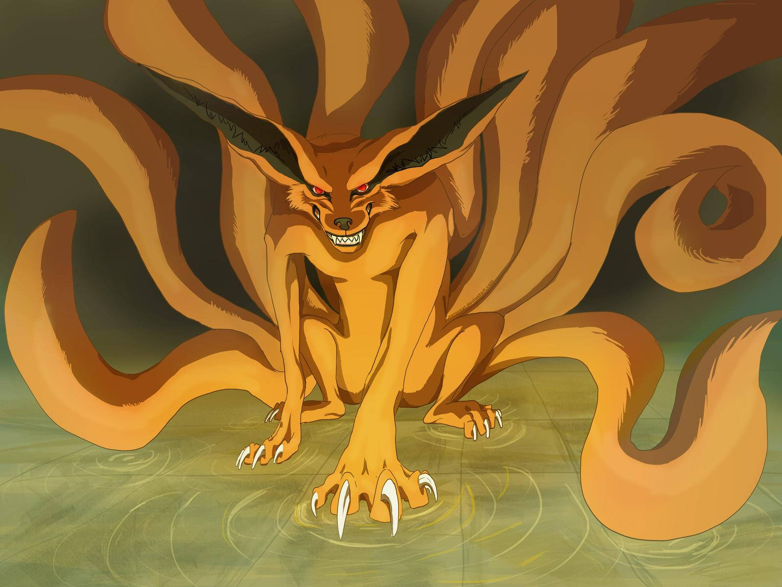 The Monster Nine Tailed Fox Wallpaper