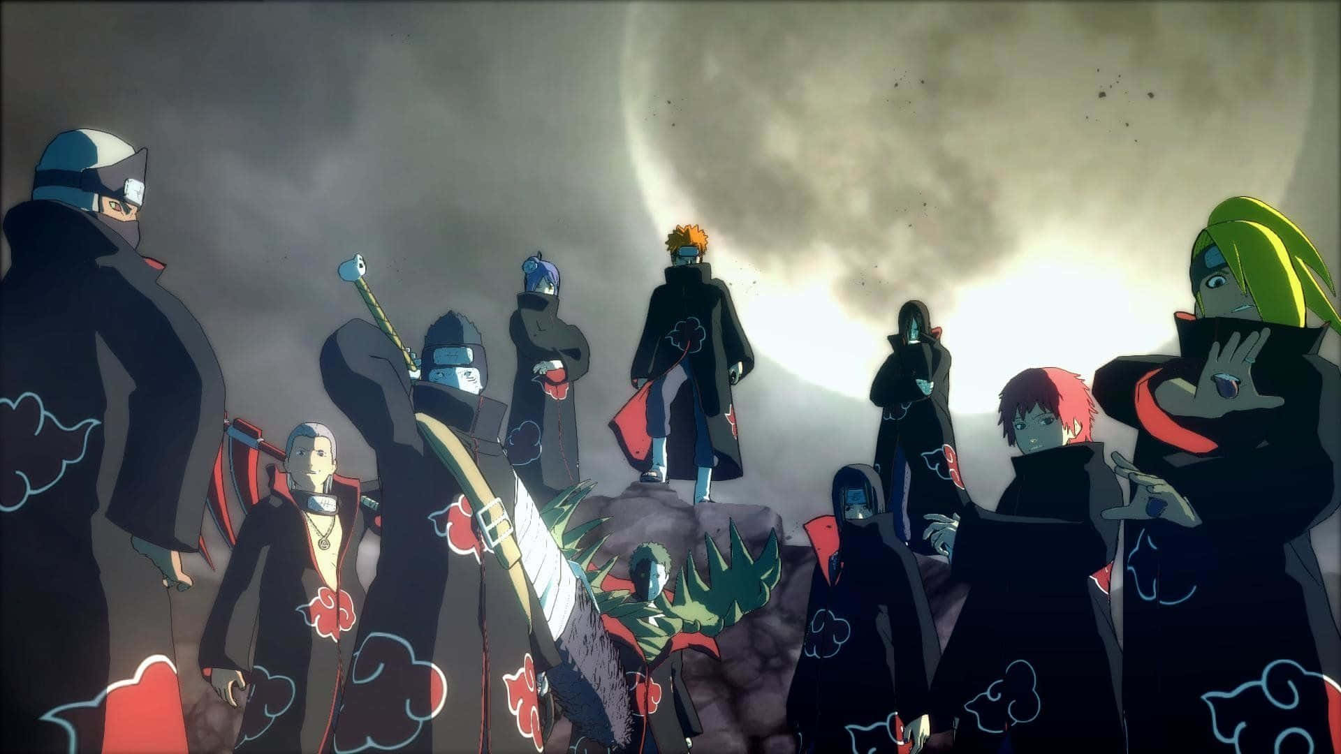 The Mysterious Akatsuki Organization Of Naruto Shippuden Wallpaper