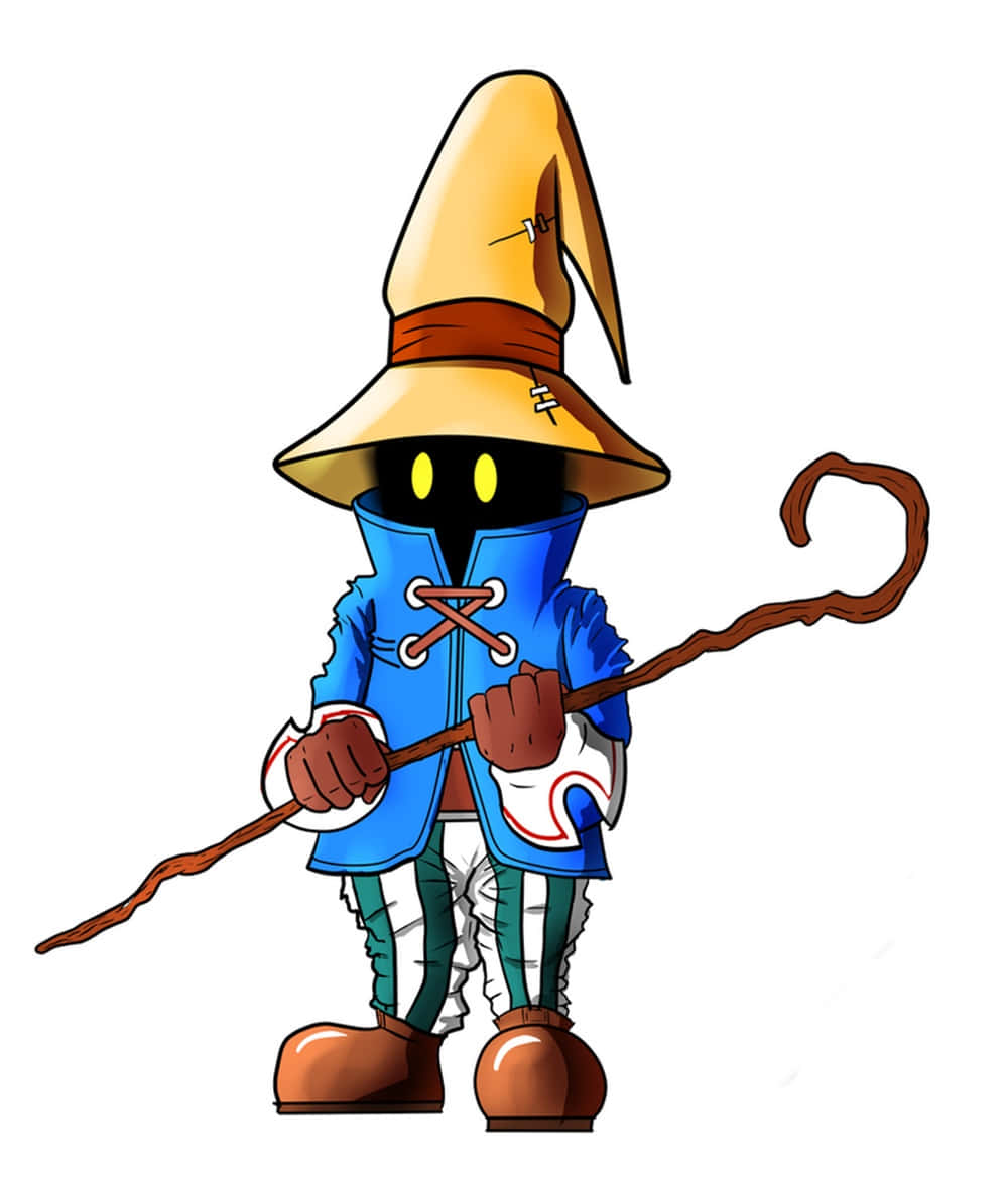 The Mysterious Black Mage - Vivi Ornitier Wallpaper