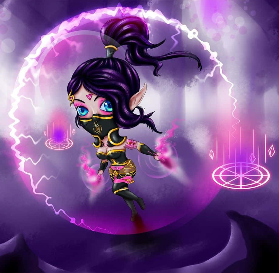 The Mysterious Templar Assassin In Action Wallpaper