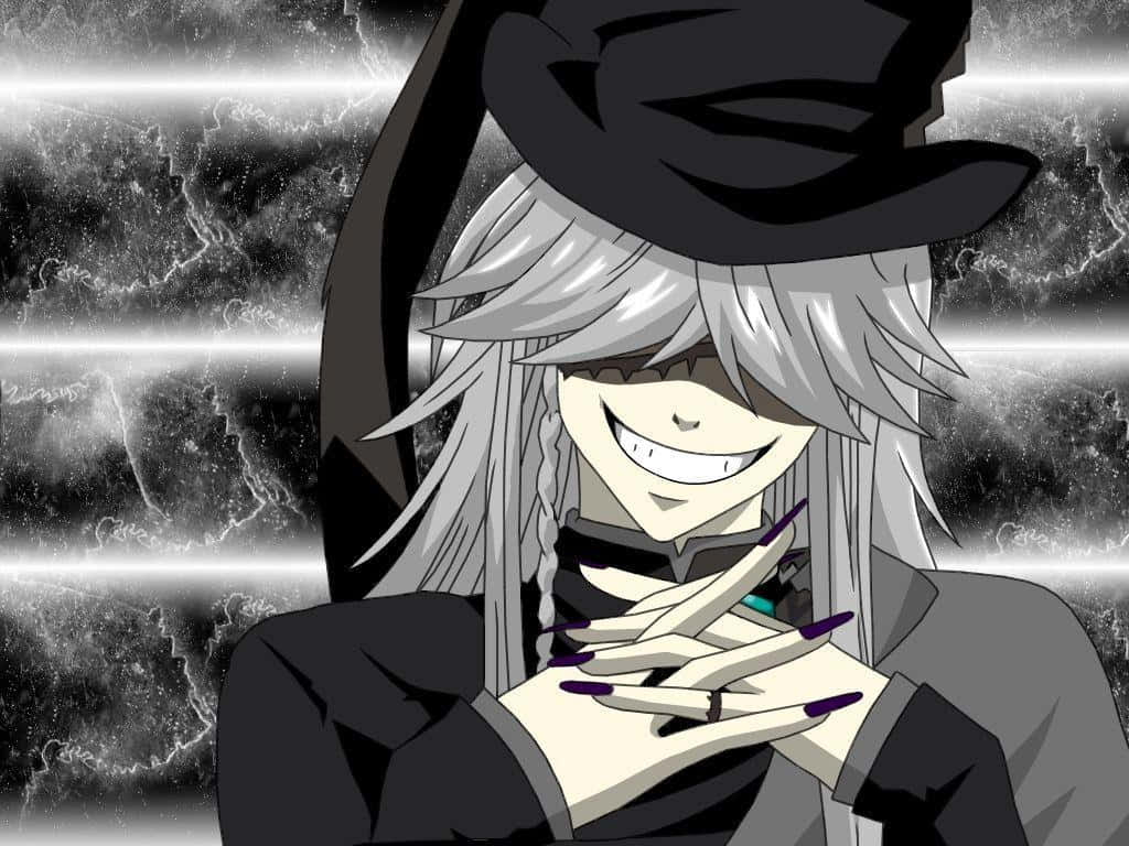 The Mysterious Undertaker In Black Butler Wallpaper