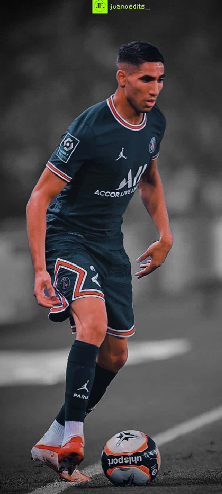 The Next Generation Of Football | Hakimi Wallpaper