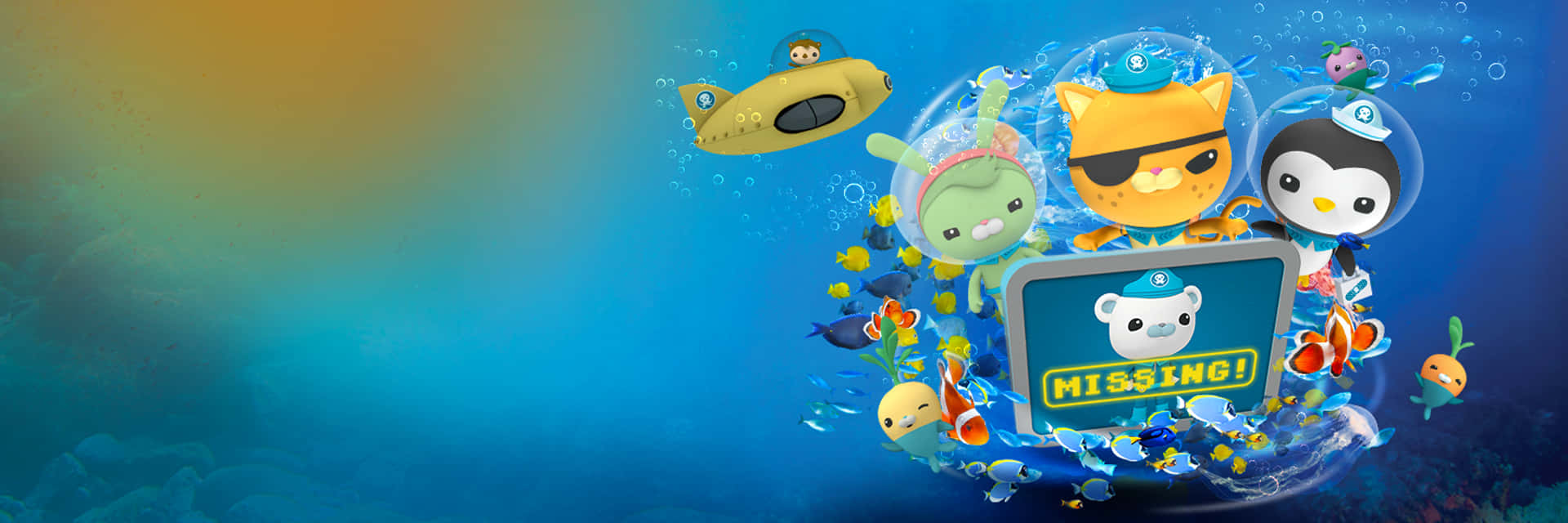 The Octonauts Bravely Explore The Great Sea Wallpaper