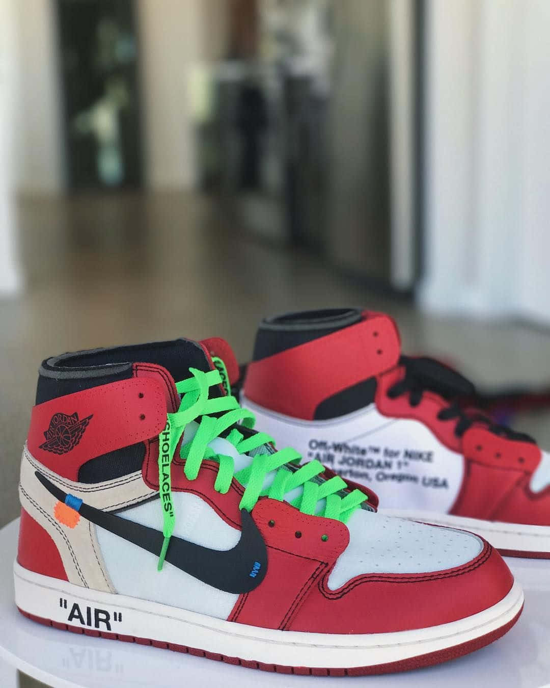 The Off White Jordan 1 – Combining Style, Durability And Iconic Design Wallpaper