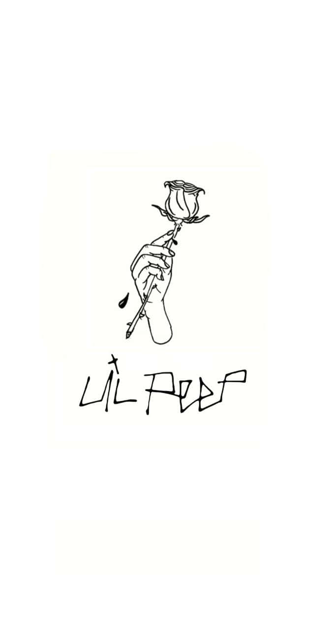 The Official Logo Of Lil Peep Wallpaper