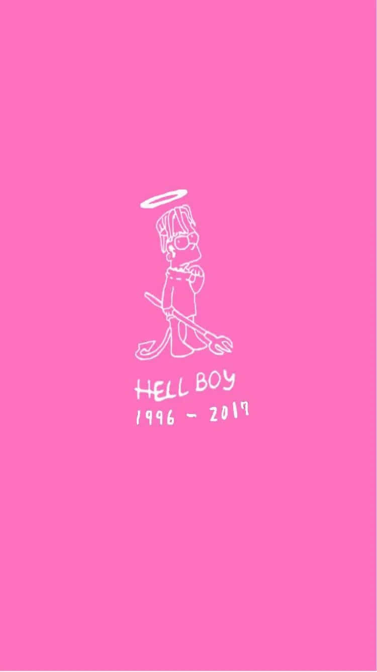 The Official Logo Of Rapper Lil Peep Wallpaper