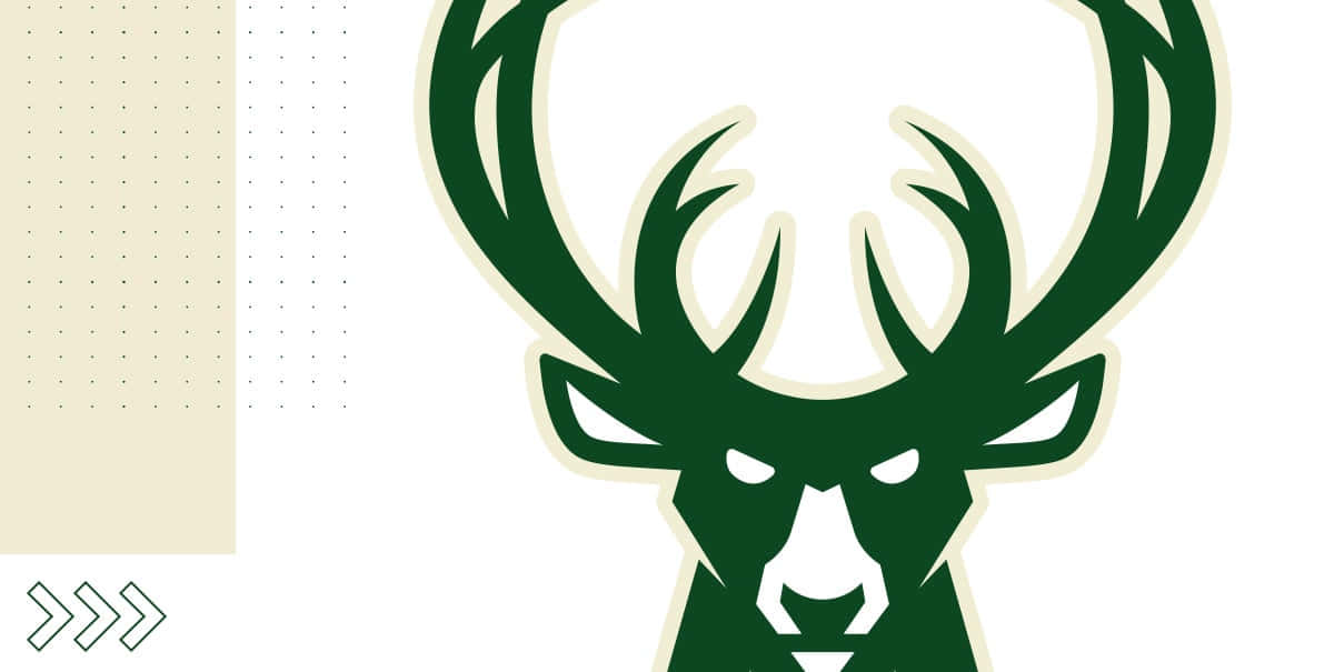 The Official Logo Of The Nba's Milwaukee Bucks Wallpaper