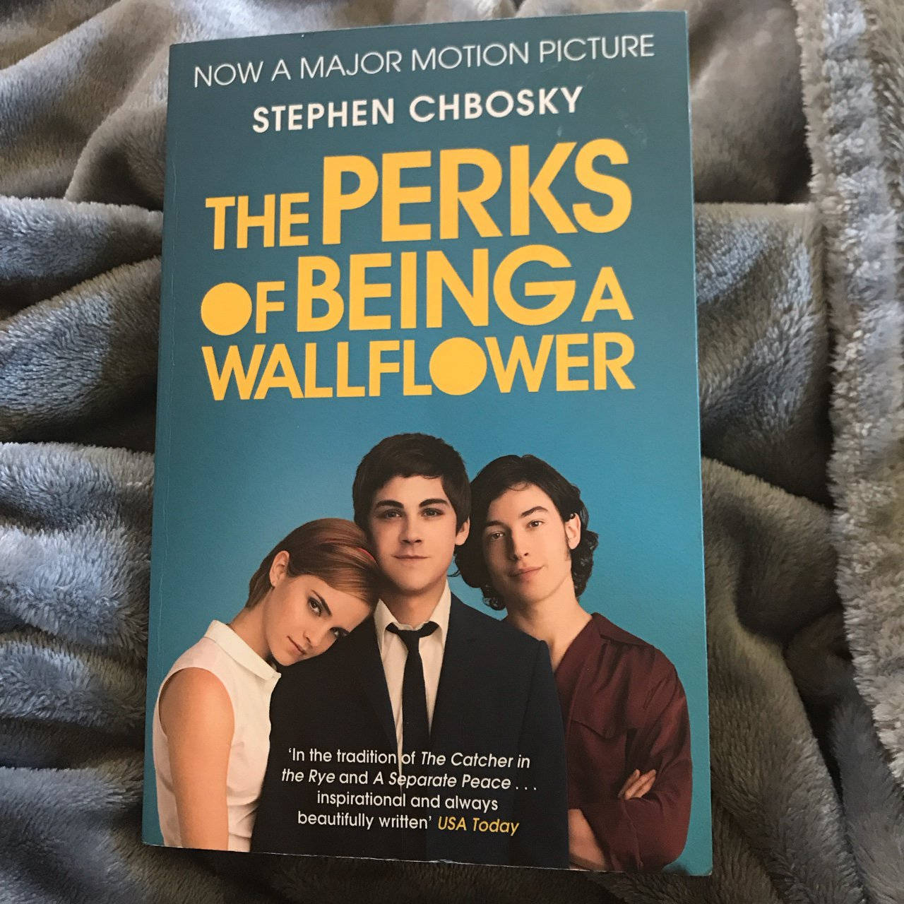 The Perks Of Being A Wallflower's Novel Cover Wallpaper