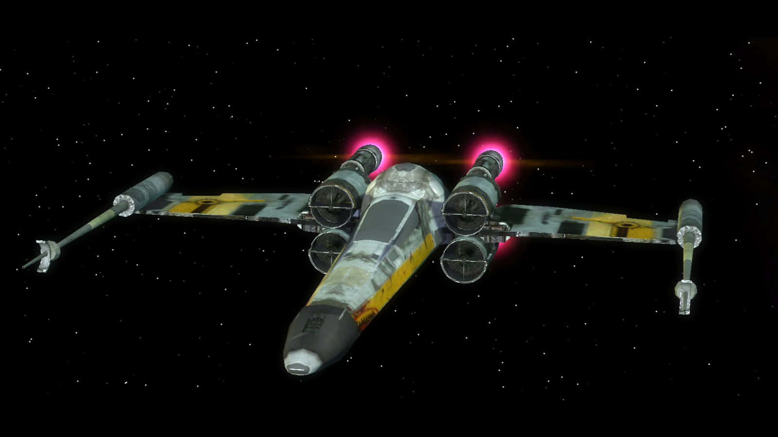 The Power And Agility Of The Z-95 Headhunter Starfighter Wallpaper