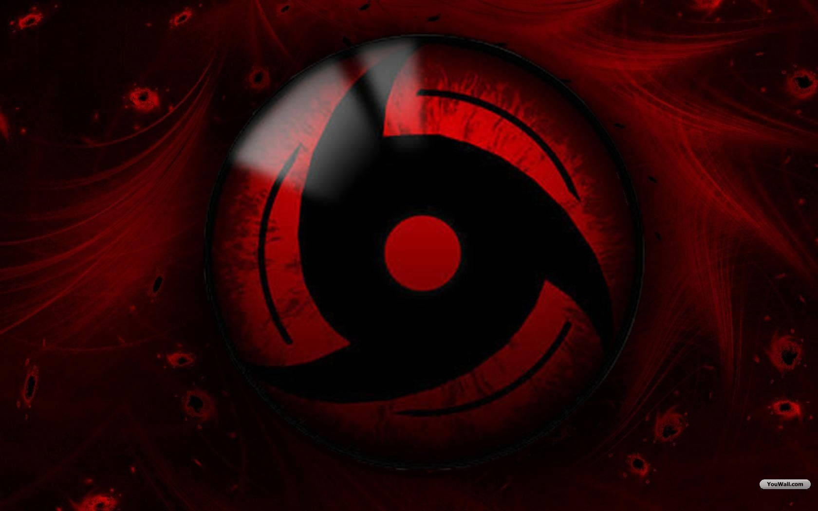 The Power Of Itachi's Sharingan Wallpaper