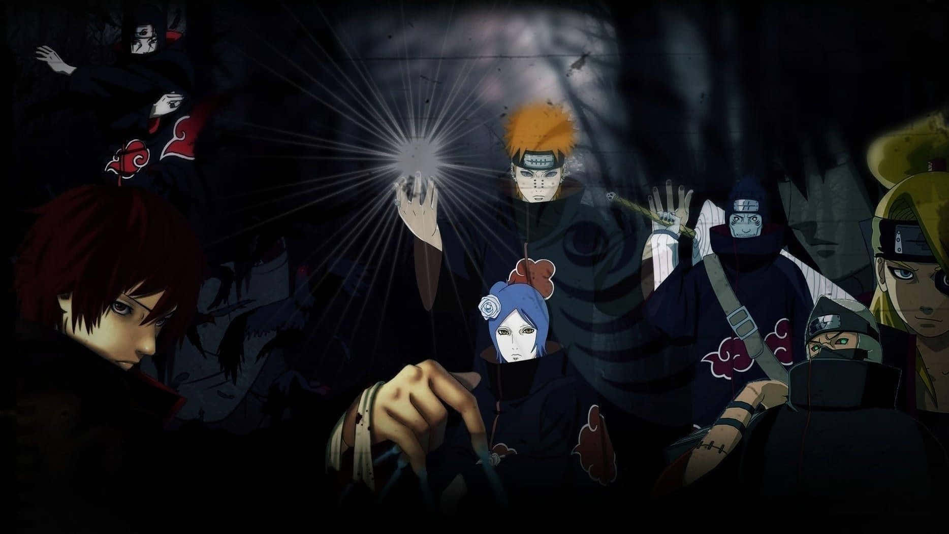 “the Power Of The Naruto Group” Wallpaper