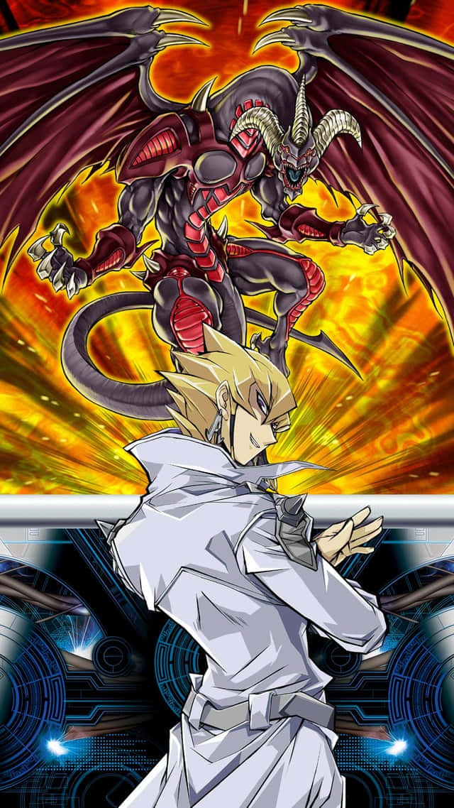 The Power Of Yugioh Dragons Unleashed Wallpaper