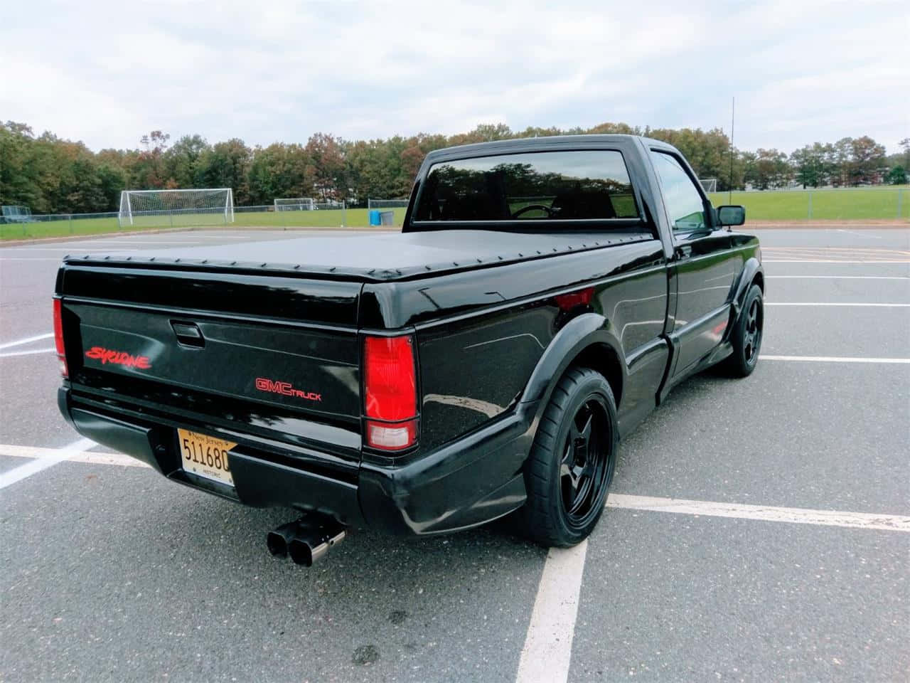 The Powerful Gmc Syclone In Its Full Glory Wallpaper