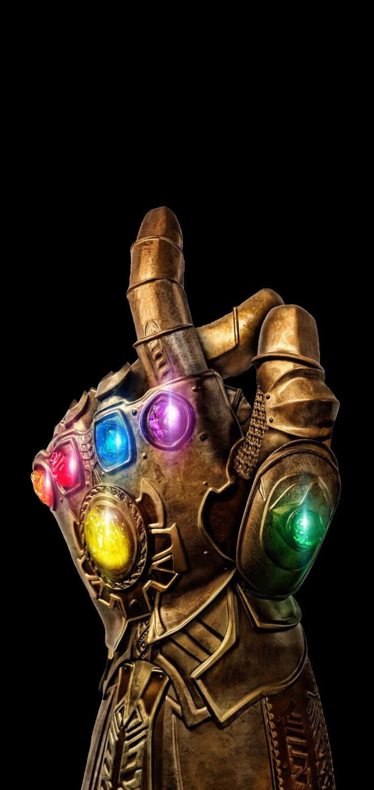 The Powerful Infinity Gems United In One Image Wallpaper