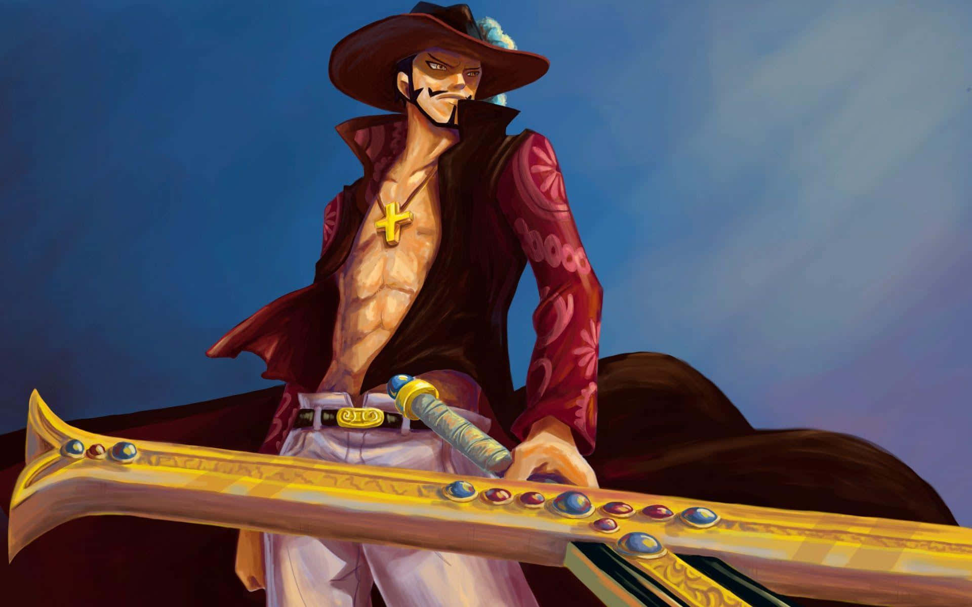 The Powerful Pirate, Dracule Mihawk Wallpaper