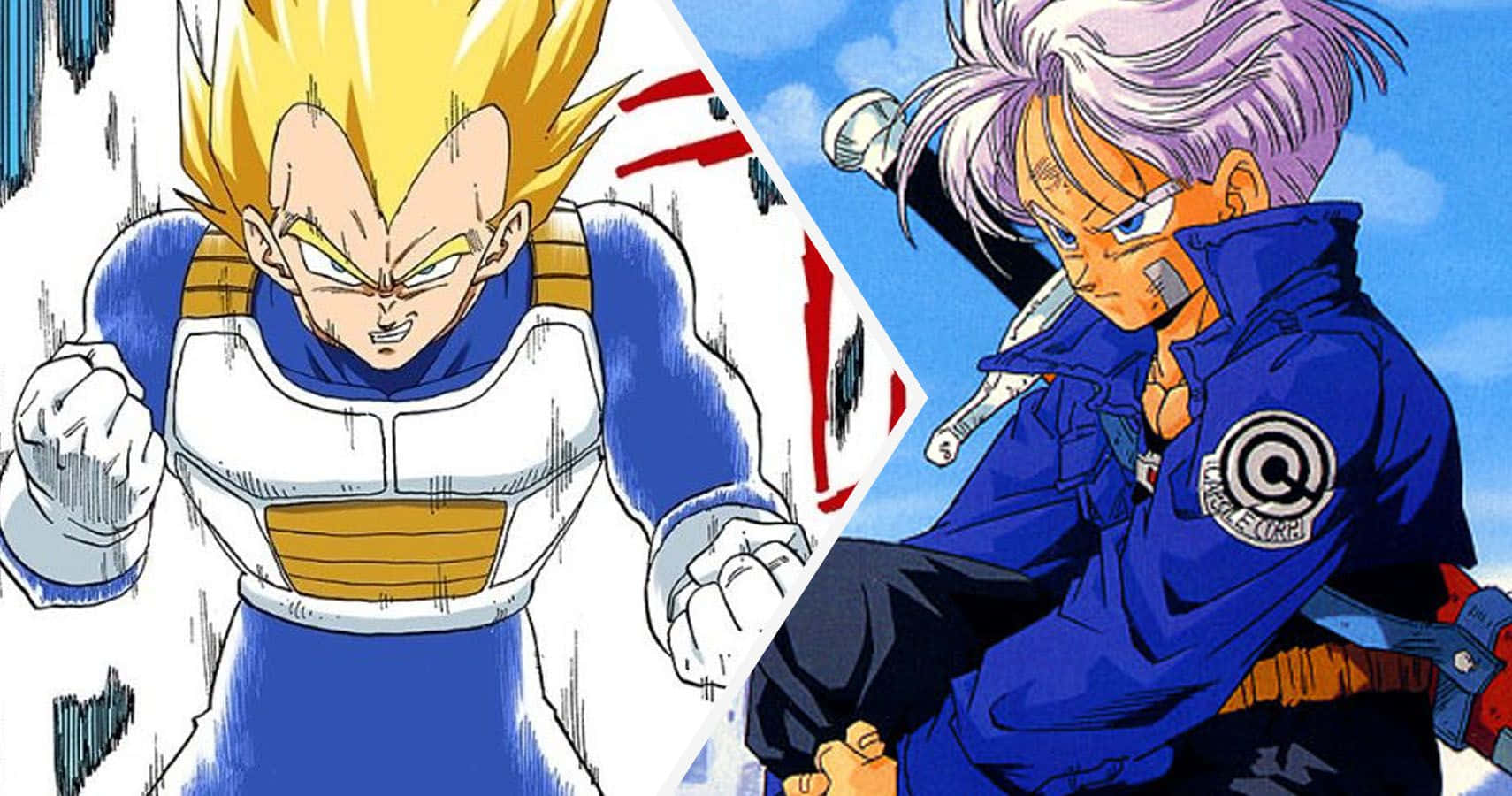 The Powerful Warrior Trunks Of Dragon Ball Z Wallpaper