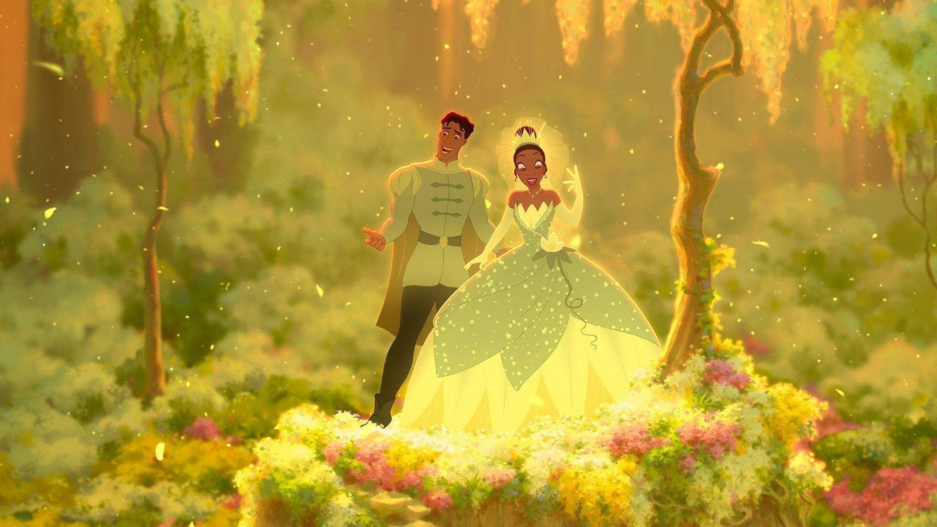 The Princess And The Frog Bayou Wedding Wallpaper